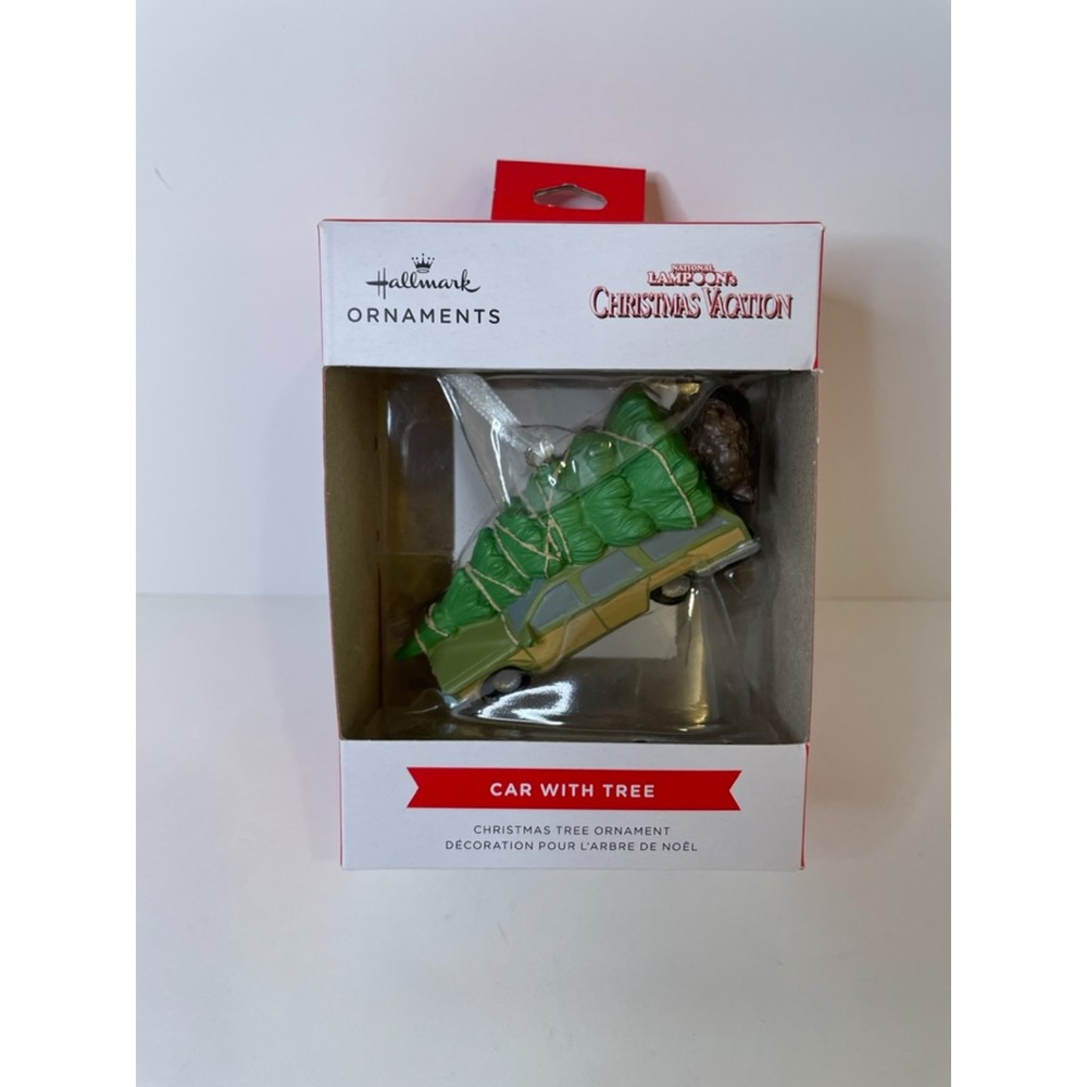 Hallmark 2021 National Lampoon Christmas Vacation Car with Tree Ornament-NEW